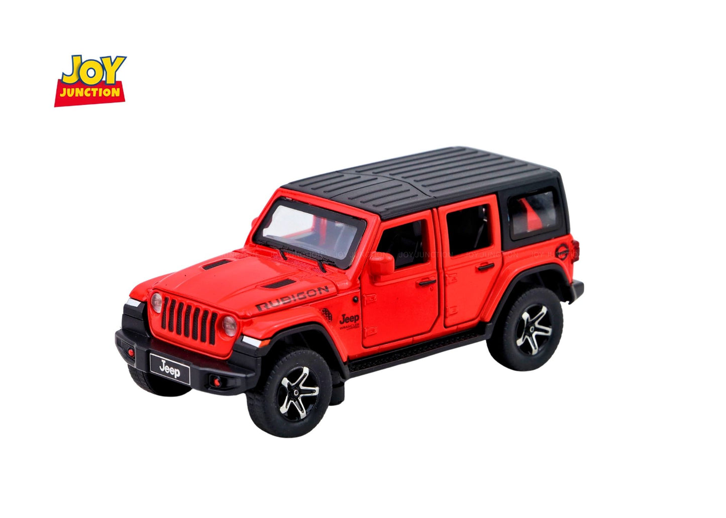 Jeep Rubigon Diecast Car 1:32 Scale – Metal Model with Lights, Sound & Pull-Back Action