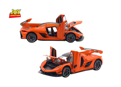 Koengseg Jesko Diecast Car 1:32 Scale – Metal Model with Lights, Sound & Pull-Back Action