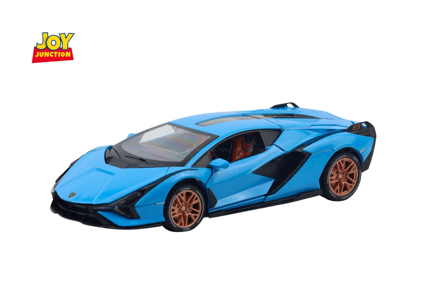 Lamborgini Sian FKP 37 Diecast Car 1:32 Scale – Metal Model with Lights, Sound & Pull-Back Action