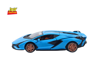 Lamborgini Sian FKP 37 Diecast Car 1:32 Scale – Metal Model with Lights, Sound & Pull-Back Action