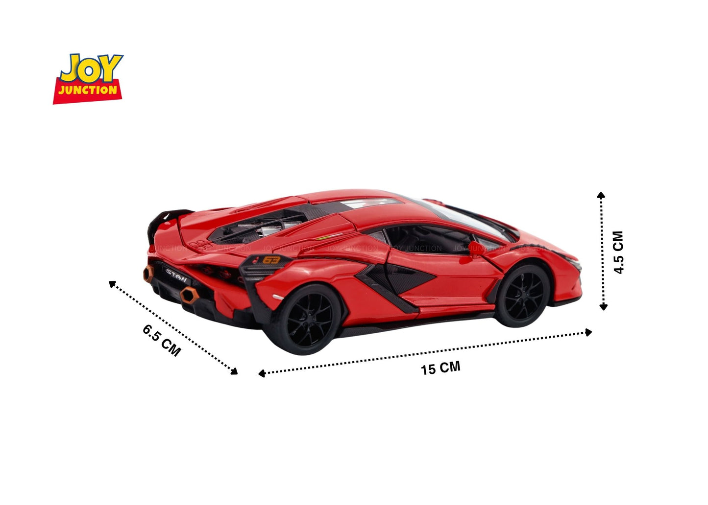 Lamborgini Sian FKP 37 Diecast Car 1:32 Scale – Metal Model with Lights, Sound & Pull-Back Action
