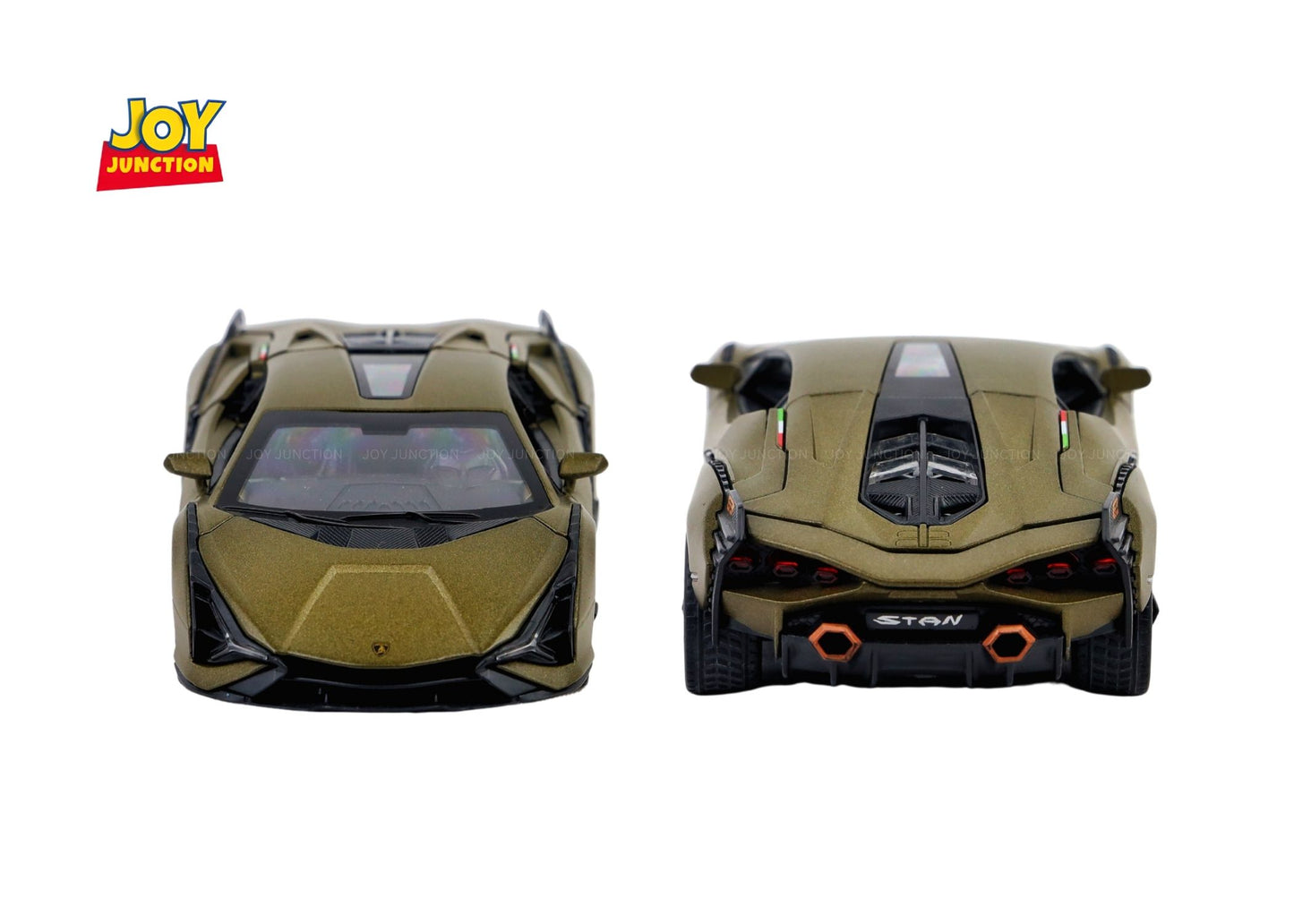 Lambo Sian FKP 37 Metal Toy Car – 1:24 Die-Cast Pull-Back Model with Lights, Sound & Openable Doors