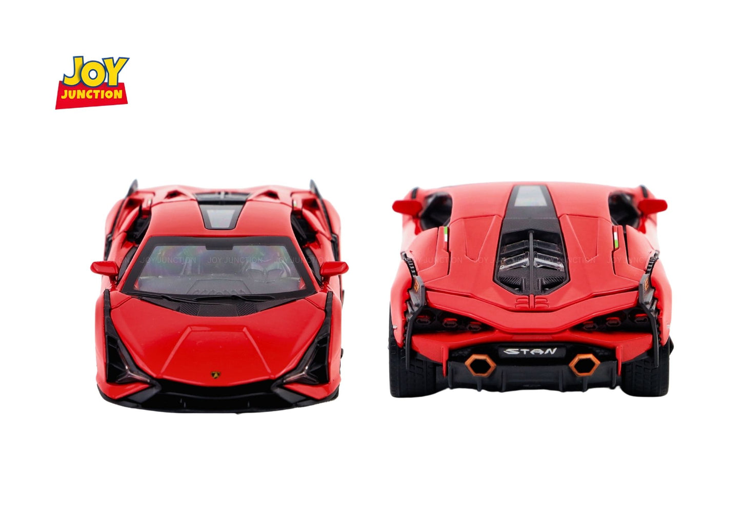 Lambo Sian FKP 37 Metal Toy Car – 1:24 Die-Cast Pull-Back Model with Lights, Sound & Openable Doors