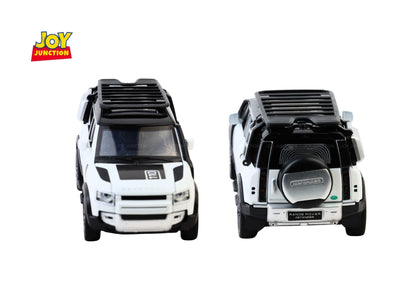 Land Roverr Defenderr 1:32 Scale Diecast Pull Back Toy Car with Openable Doors, Lights & Engine Sound