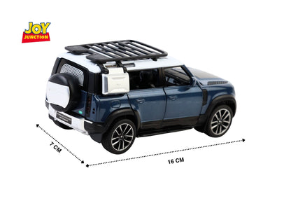 Land Roverr Defenderr 1:32 Scale Diecast Pull Back Toy Car with Openable Doors, Lights & Engine Sound