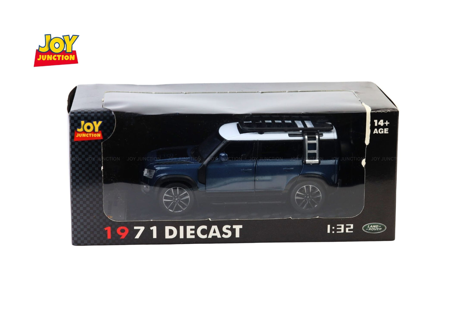 Land Roverr Defenderr 1:32 Scale Diecast Pull Back Toy Car with Openable Doors, Lights & Engine Sound