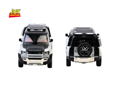 Land Roverr Defenderr 1:32 Scale Diecast Pull Back Toy Car with Openable Doors, Lights & Engine Sound