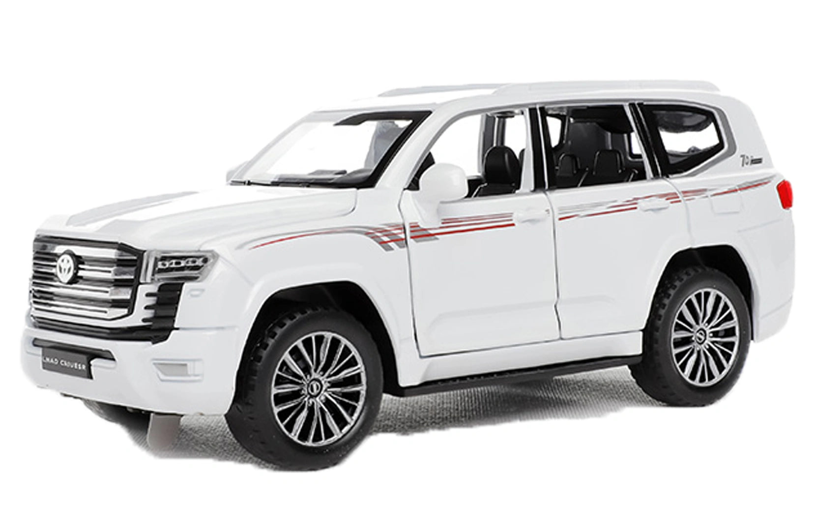 Land Cruiser White
