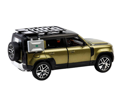 Land Roverr Defenderr 1:32 Scale Diecast Pull Back Toy Car with Openable Doors, Lights & Engine Sound