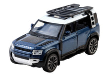 Land Roverr Defenderr 1:32 Scale Diecast Pull Back Toy Car with Openable Doors, Lights & Engine Sound