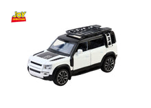 Land Roverr Defenderr 1:32 Scale Diecast Pull Back Toy Car with Openable Doors, Lights & Engine Sound