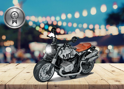 1:12 Scale Classic Motorcycle Toy with Pull Back Action, Lights & Sound - Image 16