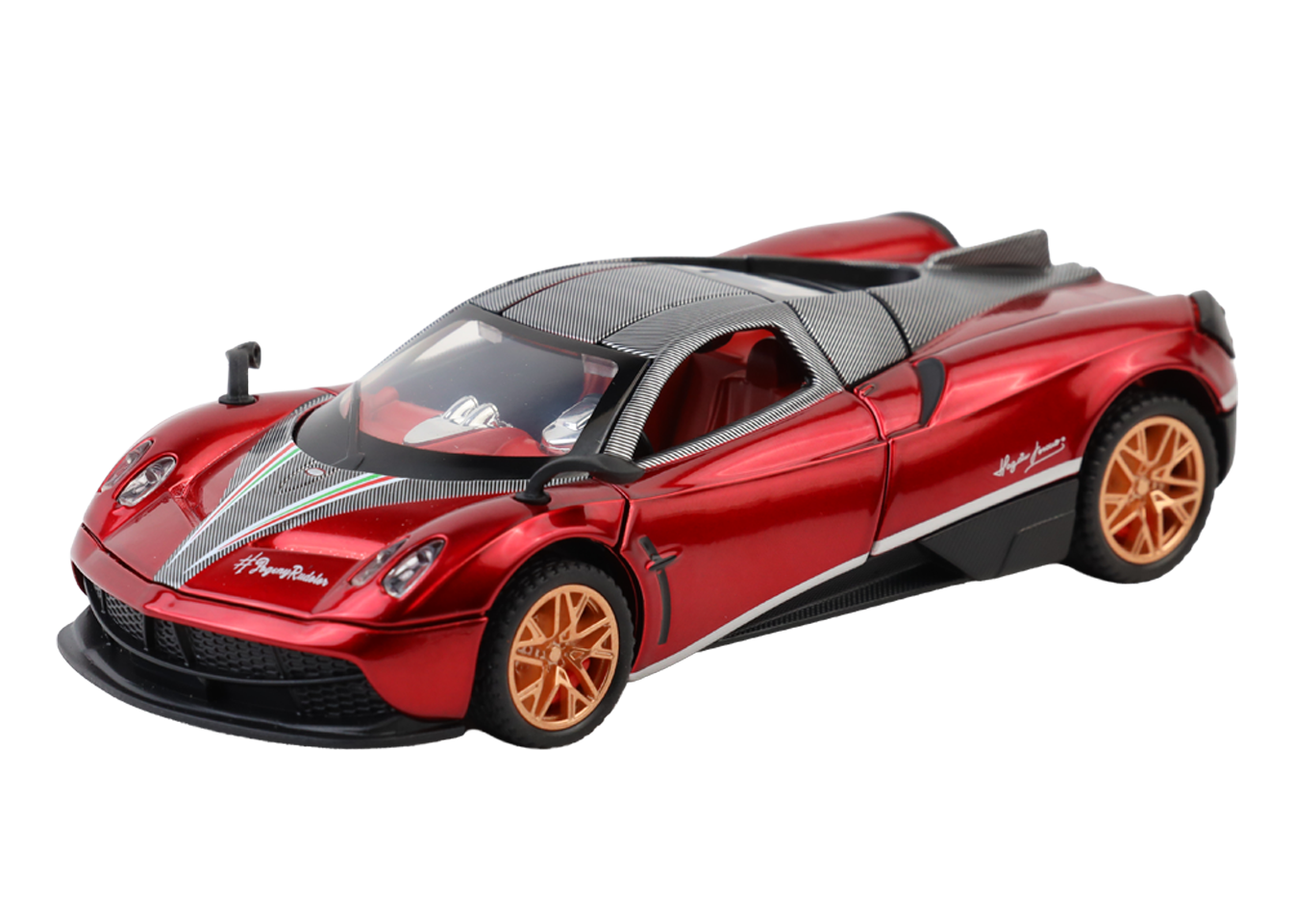 Pagani Fengshen 1:32 Scale Alloy Metal Pullback Toy car with Openable Doors Light Music
