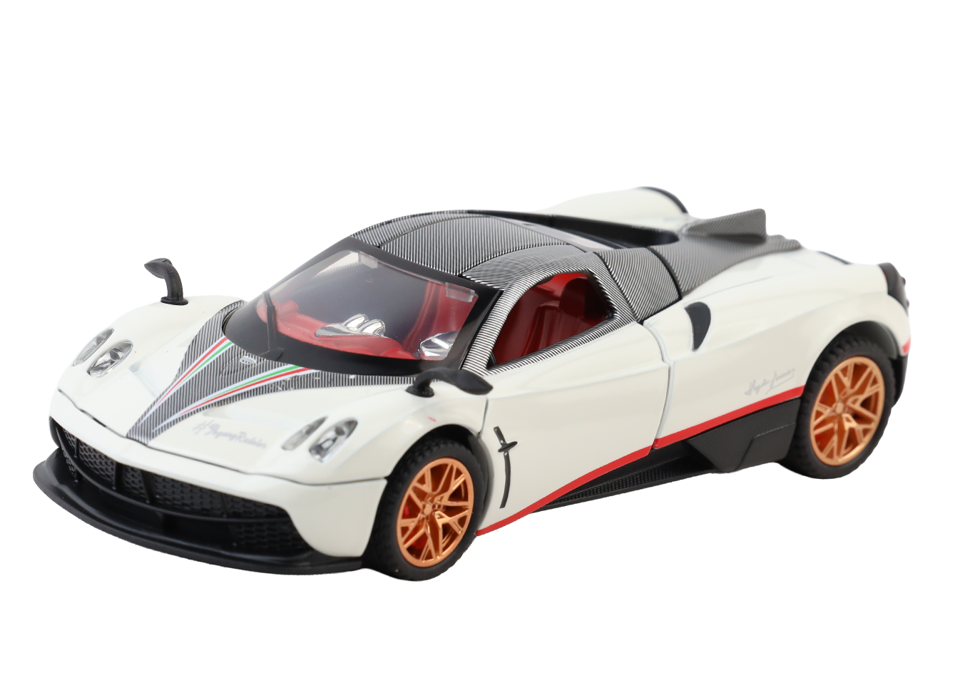 Pagani Fengshen 1:32 Scale Alloy Metal Pullback Toy car with Openable Doors Light Music