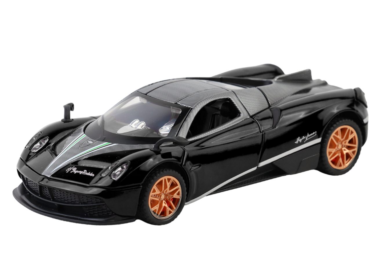 Pagani Fengshen 1:32 Scale Alloy Metal Pullback Toy car with Openable Doors Light Music