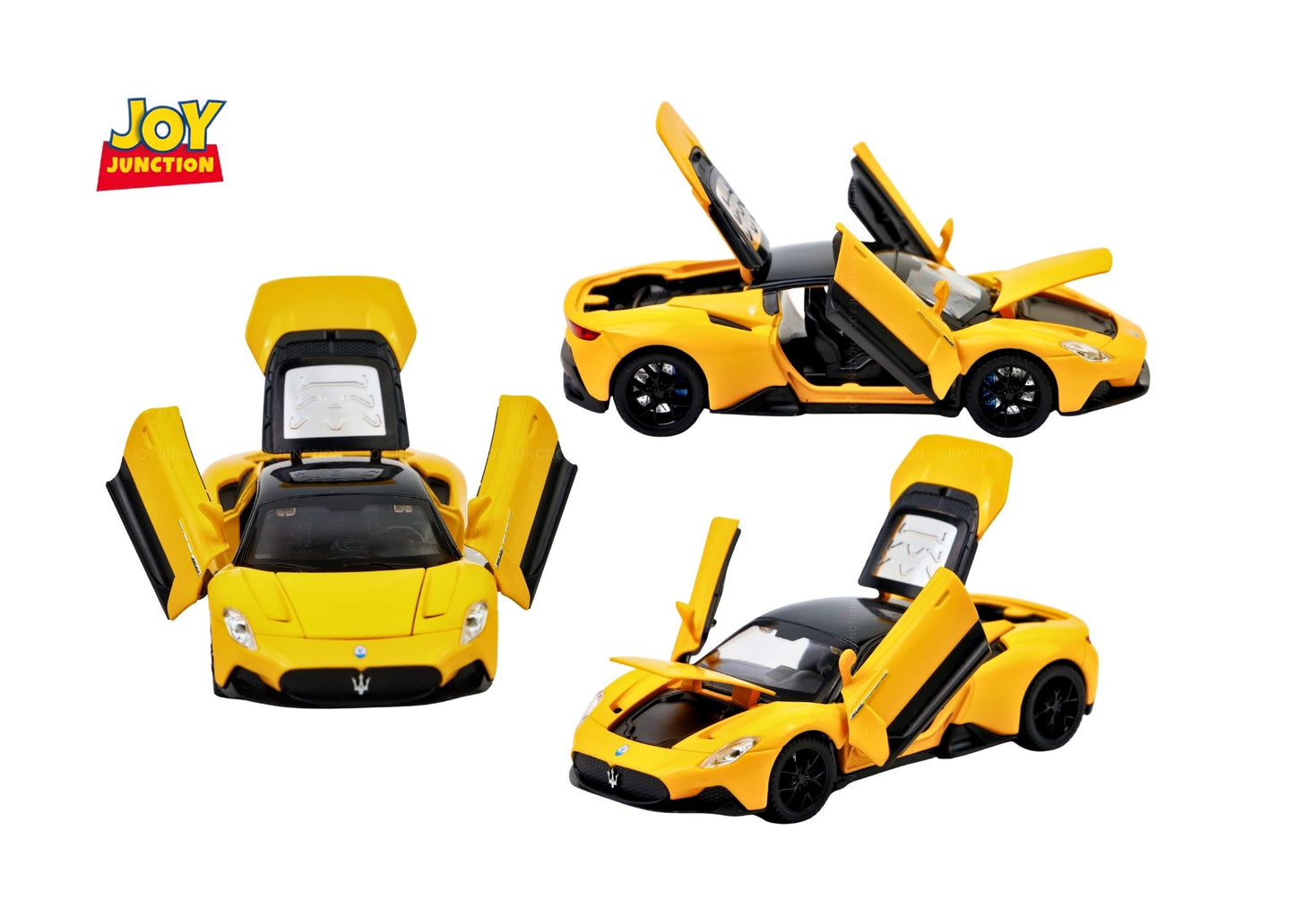 Masarati MC200 Diecast Car 1:32 Scale – Metal Model with Lights, Sound & Pull-Back Action