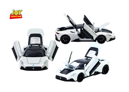 Masarati MC200 Diecast Car 1:32 Scale – Metal Model with Lights, Sound & Pull-Back Action