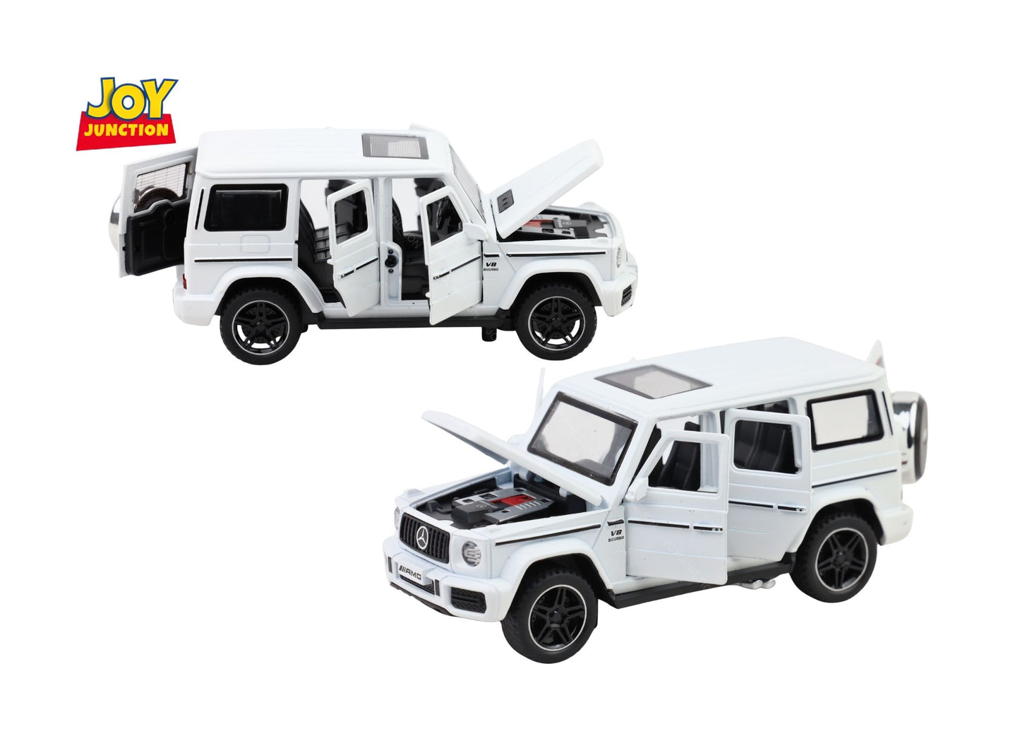 Mercedez Benz G Wagon Diecast Car 1:32 Scale – Metal SUV Model with Lights, Sound & Pull-Back Action