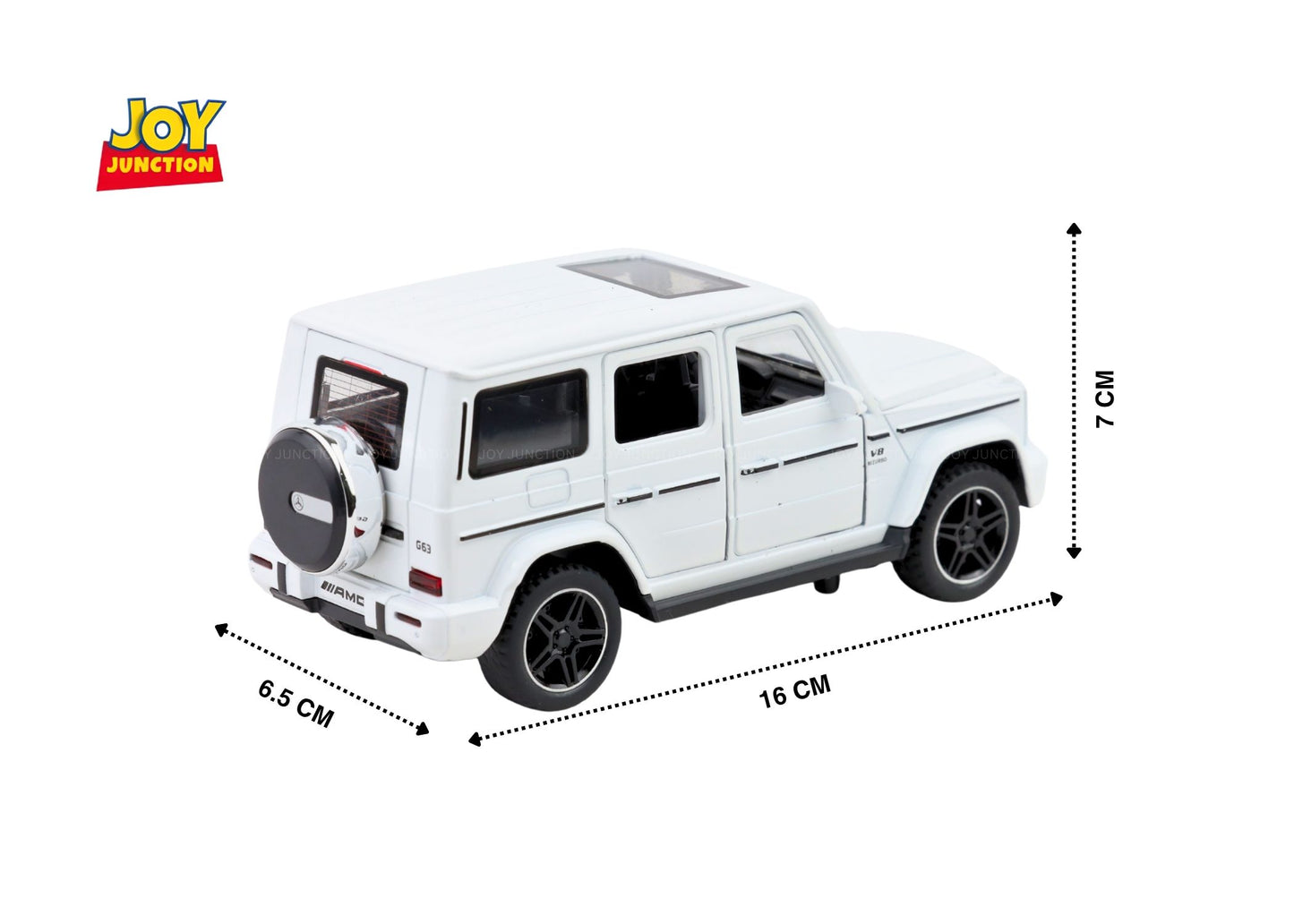 Mercedez Benz G Wagon Diecast Car 1:32 Scale – Metal SUV Model with Lights, Sound & Pull-Back Action