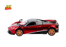 Paganii Huayraa BC 1:24 Scale Diecast Alloy Toy Car with Lights, Sound & Smoke – Pull Back Action, Openable Doors - Image 3