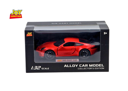Porche 911 GT2 Diecast Car 1:32 Scale – Metal Model with Lights, Sound & Pull-Back Action