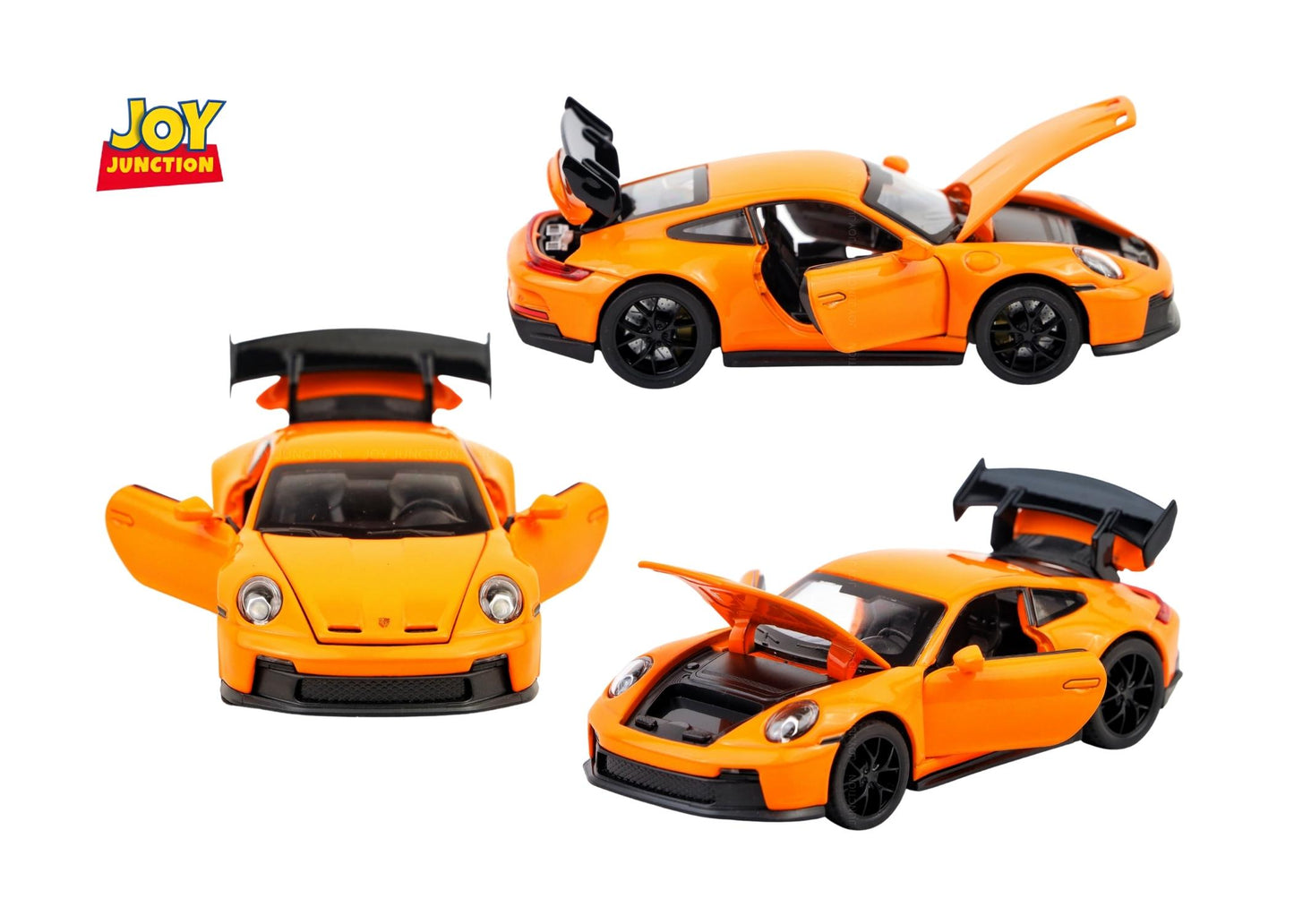 Porche 911 GT2 Diecast Car 1:32 Scale – Metal Model with Lights, Sound & Pull-Back Action