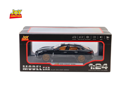 Porshe Panemera Metal Toy Car – 1:24 Die-Cast Pull-Back Model with Lights, Sound & Openable Doors
