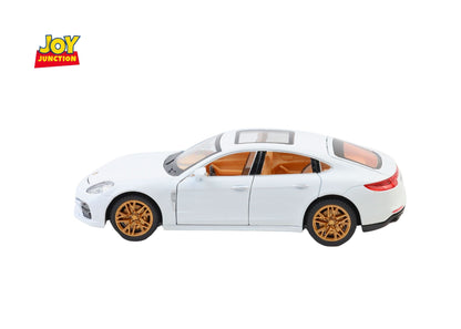 Porshe Panemera Metal Toy Car – 1:24 Die-Cast Pull-Back Model with Lights, Sound & Openable Doors