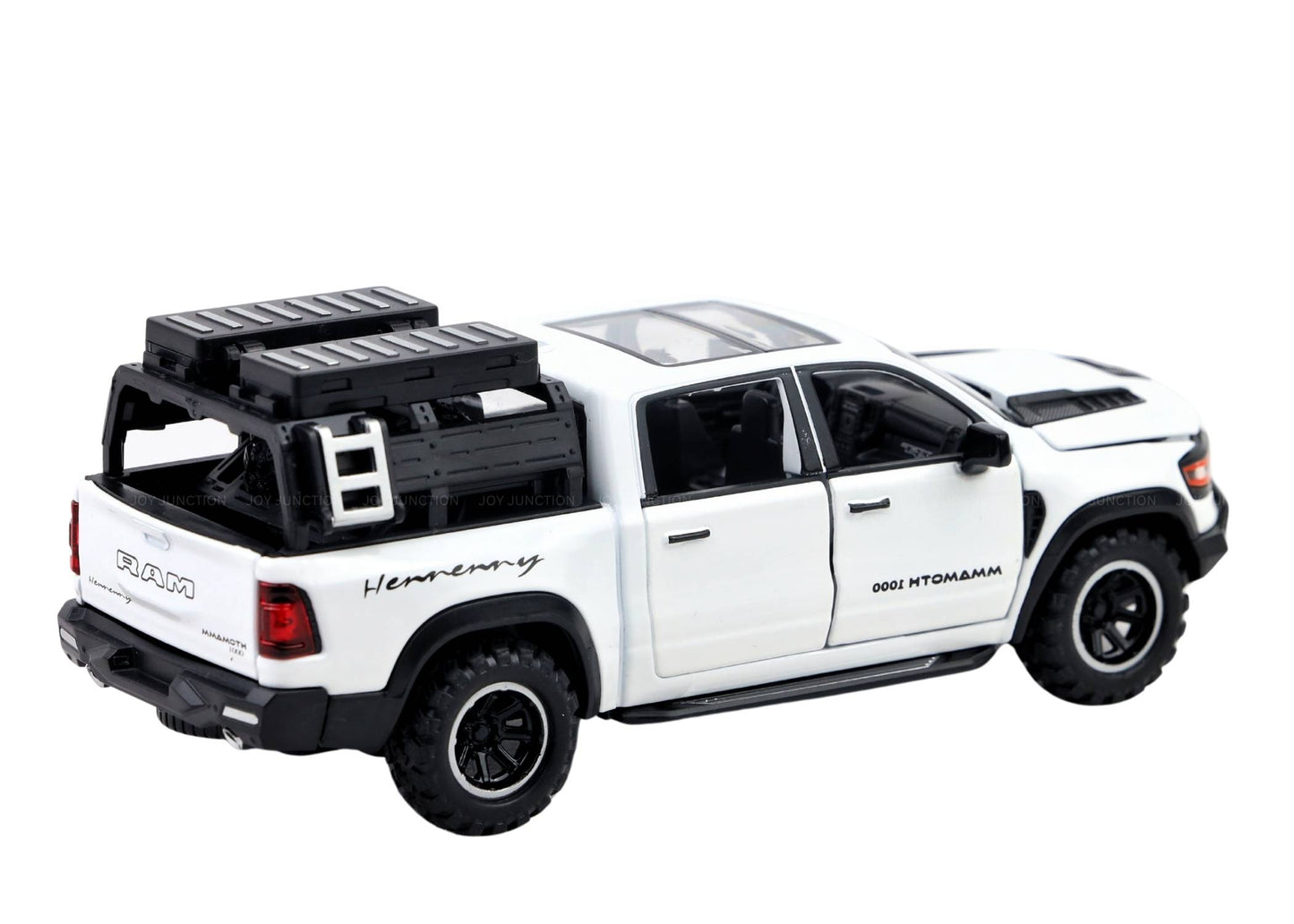 Ram Mamoth 1:32 Scale Diecast Car – Metal Toy Truck with Lights, Sound & Pull-Back Action