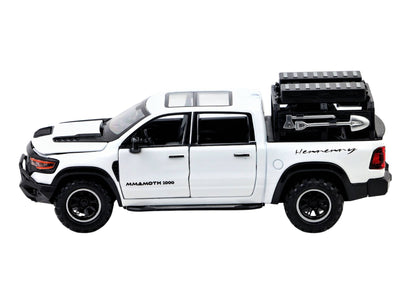 Ram Mamoth 1:32 Scale Diecast Car – Metal Toy Truck with Lights, Sound & Pull-Back Action