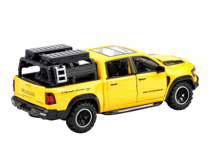 Ram Mamoth 1:32 Scale Diecast Car – Metal Toy Truck with Lights, Sound & Pull-Back Action