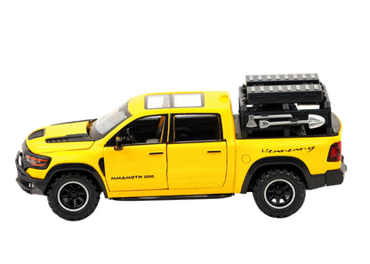 Ram Mamoth 1:32 Scale Diecast Car – Metal Toy Truck with Lights, Sound & Pull-Back Action
