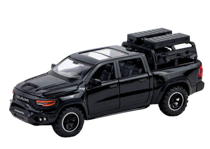 Ram Mamoth 1:32 Scale Diecast Car – Metal Toy Truck with Lights, Sound & Pull-Back Action