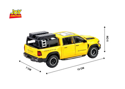 Ram Mamoth 1:32 Scale Diecast Car – Metal Toy Truck with Lights, Sound & Pull-Back Action