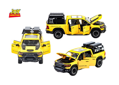 Ram Mamoth 1:32 Scale Diecast Car – Metal Toy Truck with Lights, Sound & Pull-Back Action