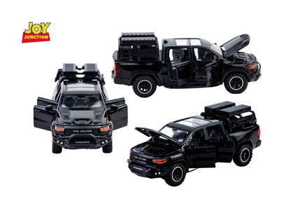 Ram Mamoth 1:32 Scale Diecast Car – Metal Toy Truck with Lights, Sound & Pull-Back Action