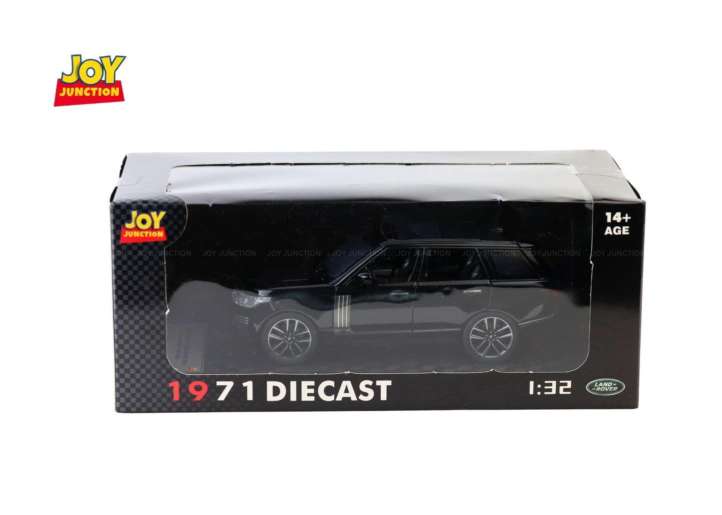 Range Roverr Defenderr 1:32 Scale Diecast Pull Back Toy Car with Lights, Engine Sound & Openable Doors