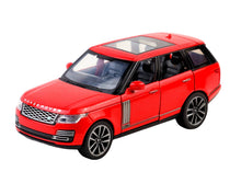 Range Roverr Defenderr 1:32 Scale Diecast Pull Back Toy Car with Lights, Engine Sound & Openable Doors