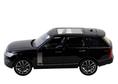 Range Roverr Defenderr 1:32 Scale Diecast Pull Back Toy Car with Lights, Engine Sound & Openable Doors
