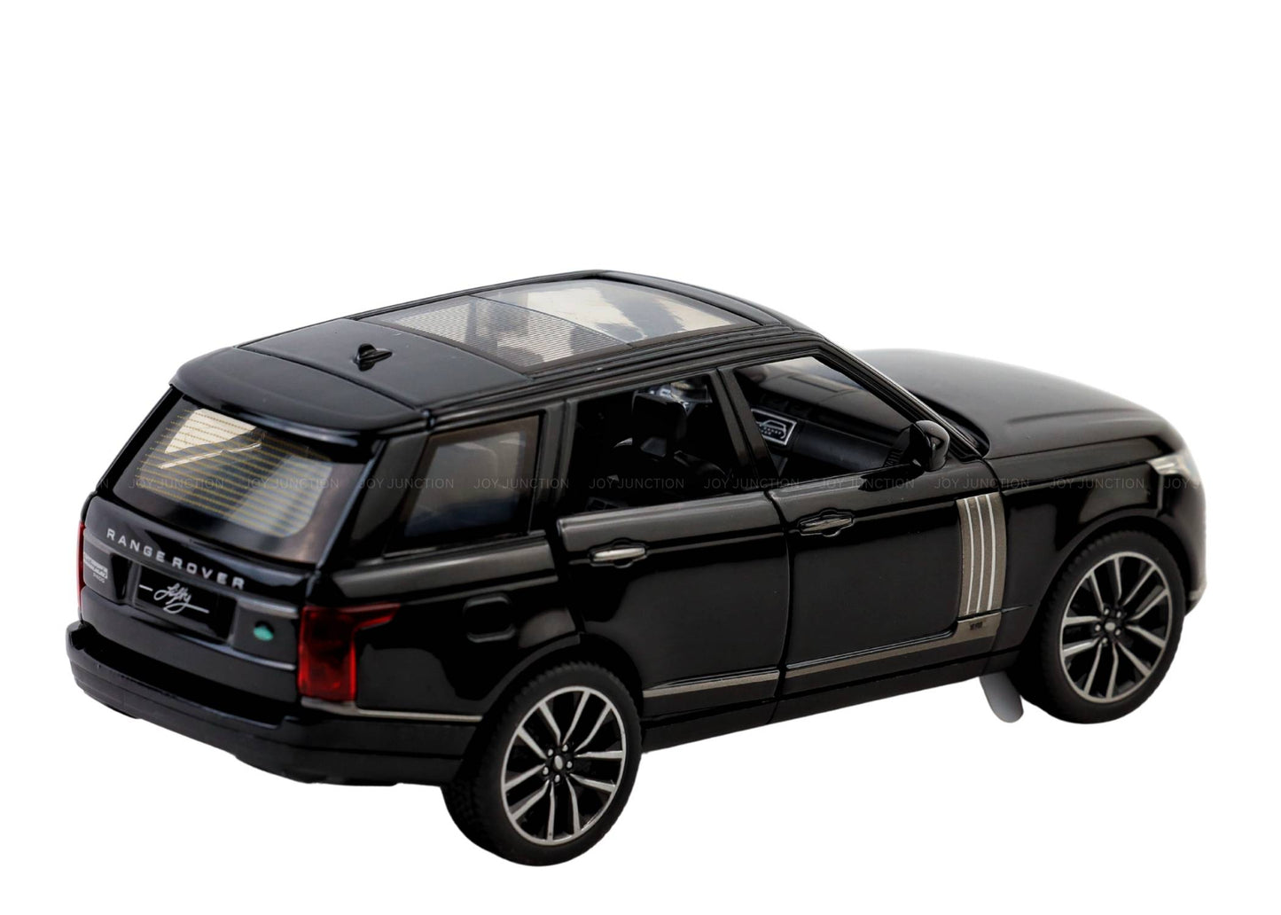 Range Roverr Defenderr 1:32 Scale Diecast Pull Back Toy Car with Lights, Engine Sound & Openable Doors