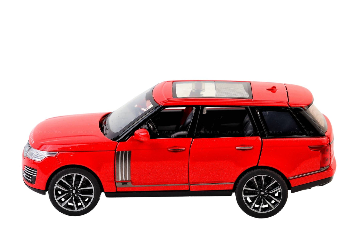 Range Roverr Defenderr 1:32 Scale Diecast Pull Back Toy Car with Lights, Engine Sound & Openable Doors