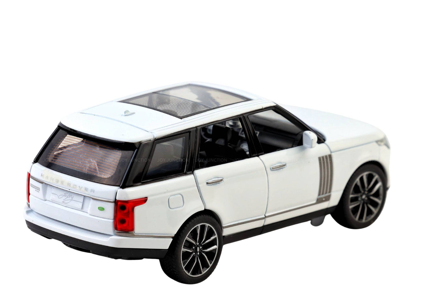 Range Roverr Defenderr 1:32 Scale Diecast Pull Back Toy Car with Lights, Engine Sound & Openable Doors