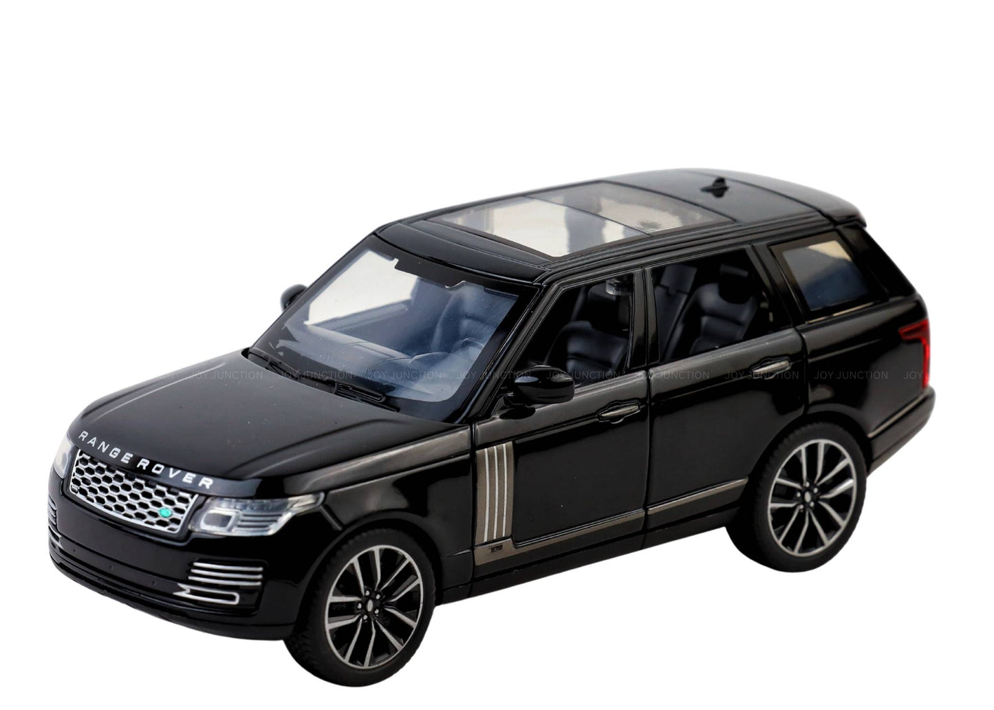 Range Roverr Defenderr 1:32 Scale Diecast Pull Back Toy Car with Lights, Engine Sound & Openable Doors