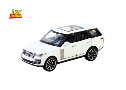 Range Roverr Defenderr 1:32 Scale Diecast Pull Back Toy Car with Lights, Engine Sound & Openable Doors