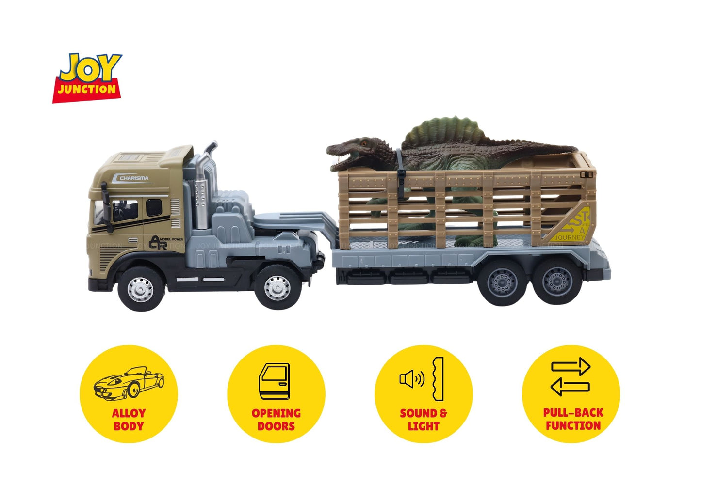 1:24 Scale Rescue Trailer with Tyrannosaurus Rex Dino