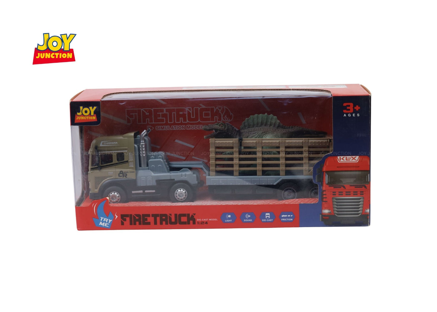 1:24 Scale Rescue Trailer with Zebra