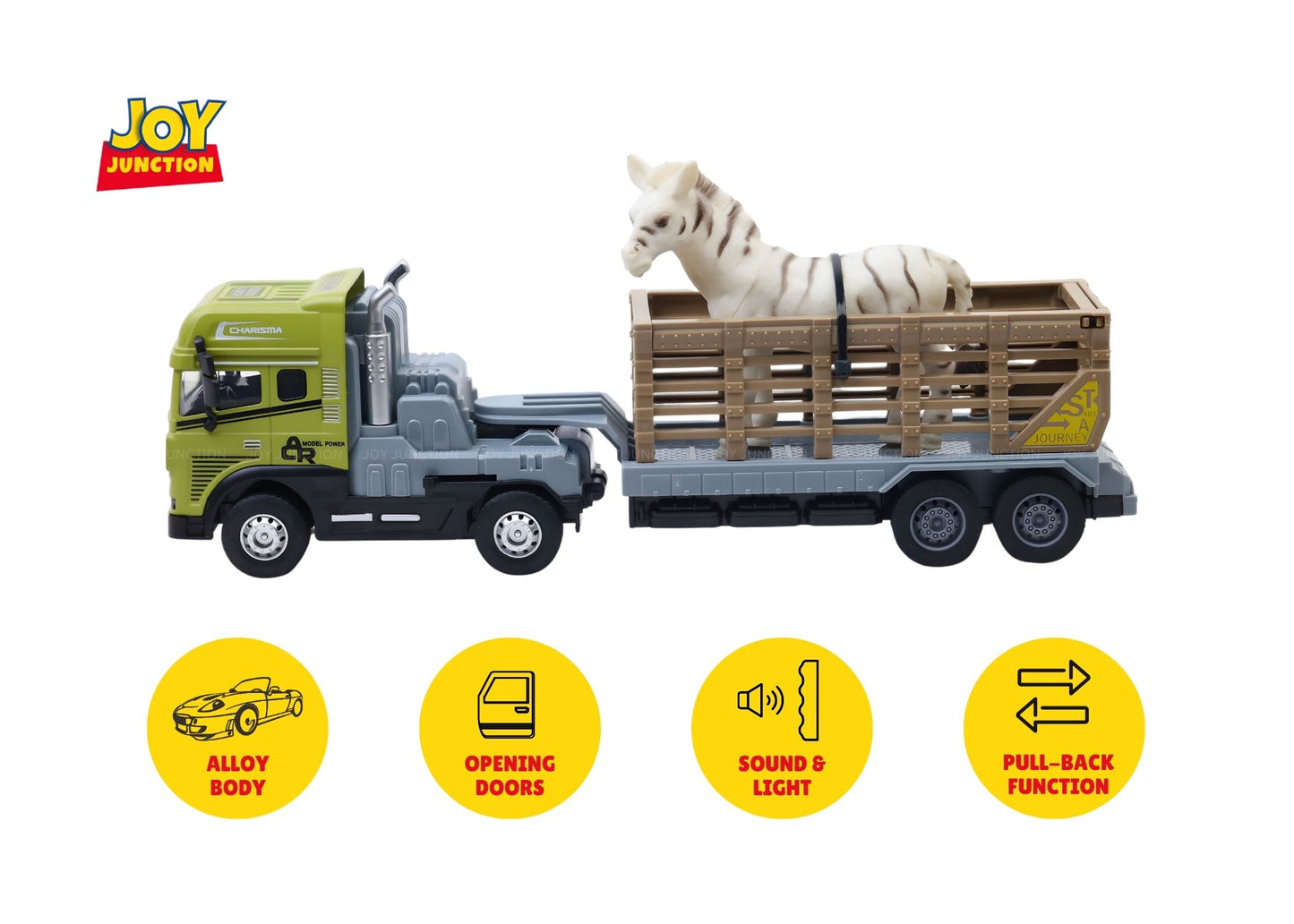 1:24 Scale Rescue Trailer with Zebra