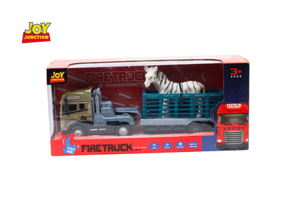 1:24 Scale Rescue Trailer with Zebra