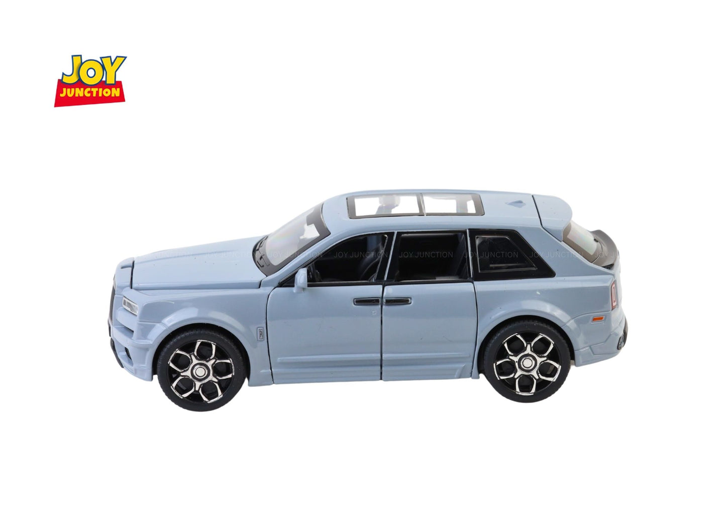 Rols Royce Cullinan Black Badge 1:32 Scale Diecast Car – Metal Toy SUV with Lights, Sound & Pull-Back Action