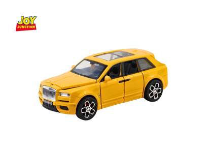 Rols Royce Cullinan Black Badge 1:32 Scale Diecast Car – Metal Toy SUV with Lights, Sound & Pull-Back Action